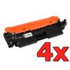 Compatible Pack 4 X HP CF230A Premium Chip