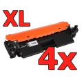 Compatible Pack 4 X HP CF230A XL Premium Chip (6.000 PAGINAS)
