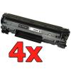 Compatible Pack 4 x HP CF283X Premium