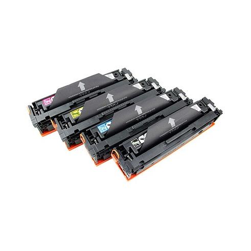 Compatible Pack 4 X HP CF530/1/2/3A Premium (205A)
