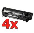 Compatible Pack 4 x HP Q2612A