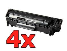 Compatible Pack 4 x HP Q2612A