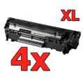 Compatible Pack 4 x HP Q2612X