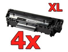 Compatible Pack 4 x HP Q2612X