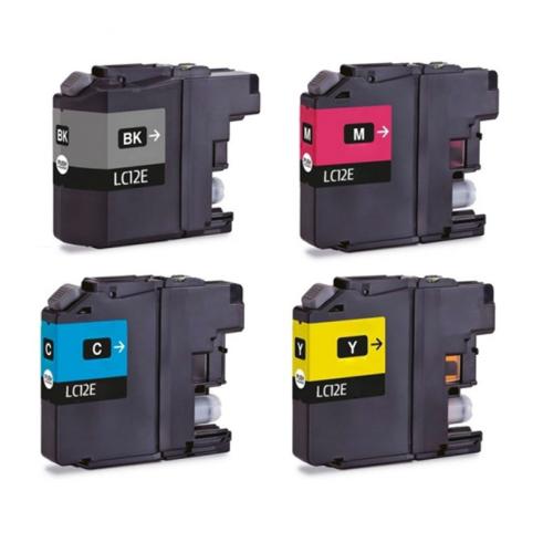 Compatible Pack 4x Brother LC-12E