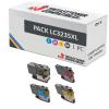 Compatible Pack 4x Brother LC3235 XL / LC3233