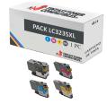 Compatible Pack 4x Brother LC3235 XL / LC3233