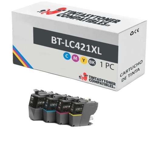 Compatible Pack 4x Brother LC421XL