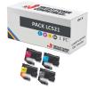 Compatible Pack 4x Brother LC521