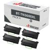 Compatible Pack 4x Brother TN3600XL