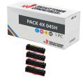 Compatible Pack 4x Canon 045H