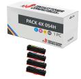 Compatible Pack 4x Canon 054H