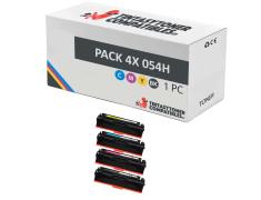 Compatible Pack 4x Canon 054H