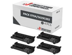 Compatible Pack 4x Canon 070A Negro