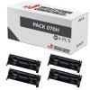 Compatible PACK 4X Canon 070H Negro