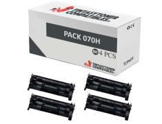 Compatible PACK 4X Canon 070H Negro