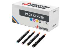 Compatible PACK 4X CANON C-EXV29