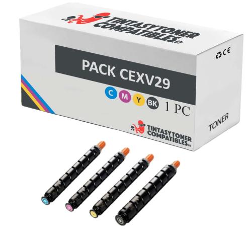 Compatible PACK 4X CANON C-EXV29