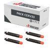 Compatible Pack 4x Canon C-EXV33 Negro