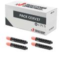 Compatible Pack 4x Canon C-EXV37
