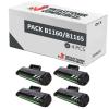 Compatible Pack 4x Dell B1160 / B1165