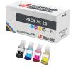 Compatible PACK 4X Epson SC23