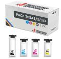 Compatible Pack 4x Epson T05A1/2/3/4 Tinta Pigmentada