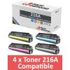 Compatible Pack 4x HP 216A / HP W2410/1/2/3A