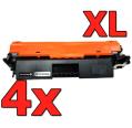 Compatible Pack 4X HP CF217A XXL Premium (Alta Capacidad)
