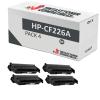 Compatible Pack 4x HP CF226A Negro Premium