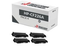 Compatible Pack 4x HP CF226A Negro Premium