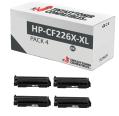 Compatible Pack 4x HP CF226X-XL Negro Premium