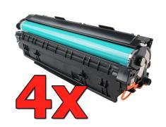 Compatible Pack 4X HP CF244A Premium
