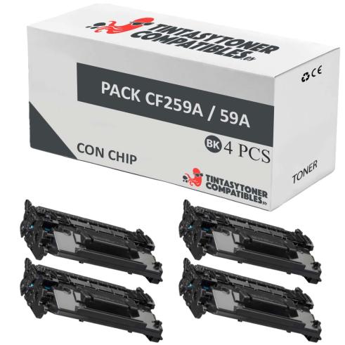 Compatible Pack 4x HP CF259A (Con Chip)