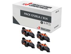 Compatible Pack 4x HP CF281A