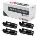 Compatible Pack 4x Hp W1331A Negro