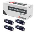 Compatible Pack 4x Hp W1331X Negro
