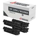 Compatible Pack 4x HP W1390A Negro