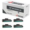 Compatible Pack 4x HP W1420A-XL Negro (Con Chip)