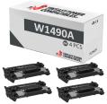 Compatible Pack 4x HP W1490A Negro