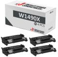 Compatible Pack 4x HP W1490X Negro