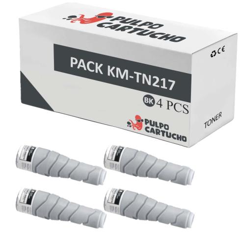 Compatible Pack 4x Konica Minolta Bizhub 223 / 283 / TN-217