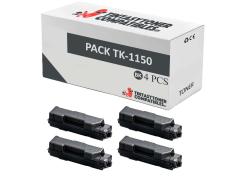 Compatible Pack 4x Kyocera TK-1150