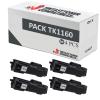 Compatible Pack 4x Kyocera TK-1160