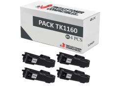 Compatible Pack 4x Kyocera TK-1160