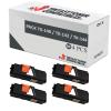 Compatible Pack 4x Kyocera TK-140 / TK-142 / TK-144