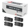 Compatible Pack 4x Kyocera TK-3150