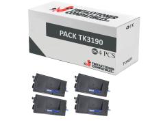 Compatible Pack 4x Kyocera TK-3190