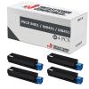 Compatible Pack 4x OKI B401 / MB441 / MB451