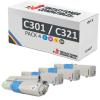 Compatible Pack 4x OKI C301 / C321
